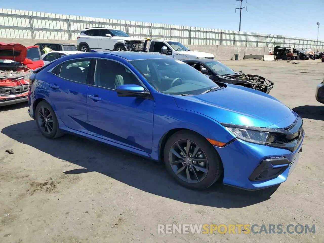 4 Photograph of a damaged car SHHFK7H62LU222789 HONDA CIVIC 2020