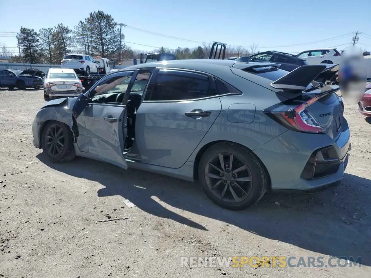 2 Photograph of a damaged car SHHFK7H62LU407313 HONDA CIVIC 2020
