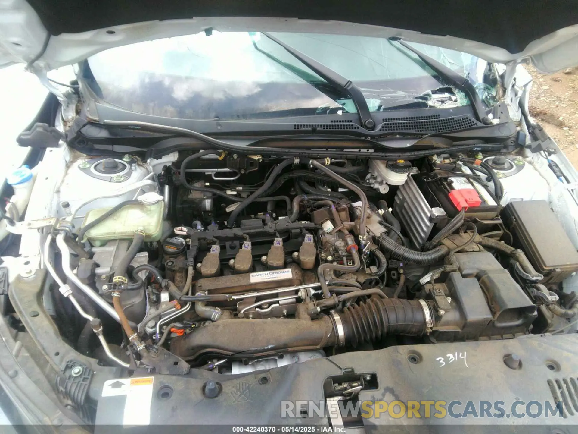 10 Фотография поврежденного автомобиля SHHFK7H63LU202468 HONDA CIVIC 2020