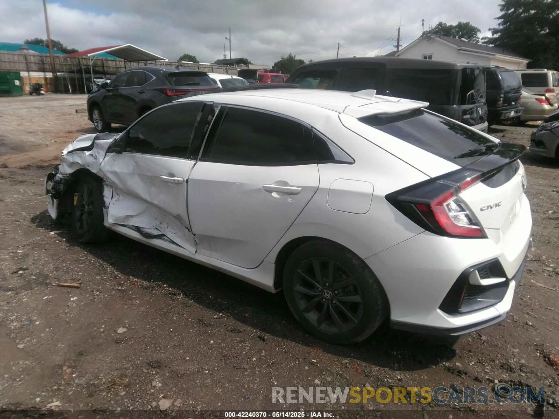 3 Фотография поврежденного автомобиля SHHFK7H63LU202468 HONDA CIVIC 2020