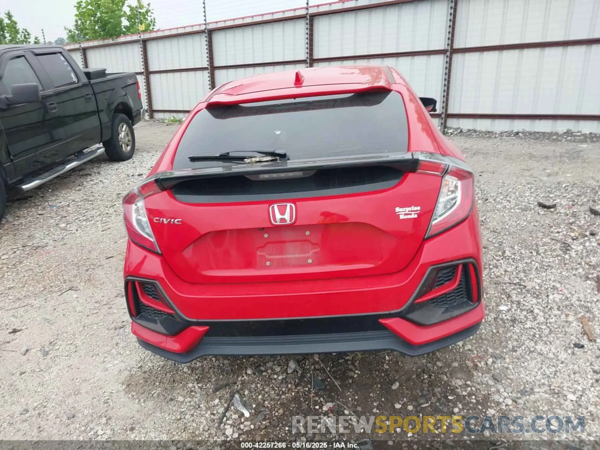 16 Photograph of a damaged car SHHFK7H64LU209137 HONDA CIVIC 2020