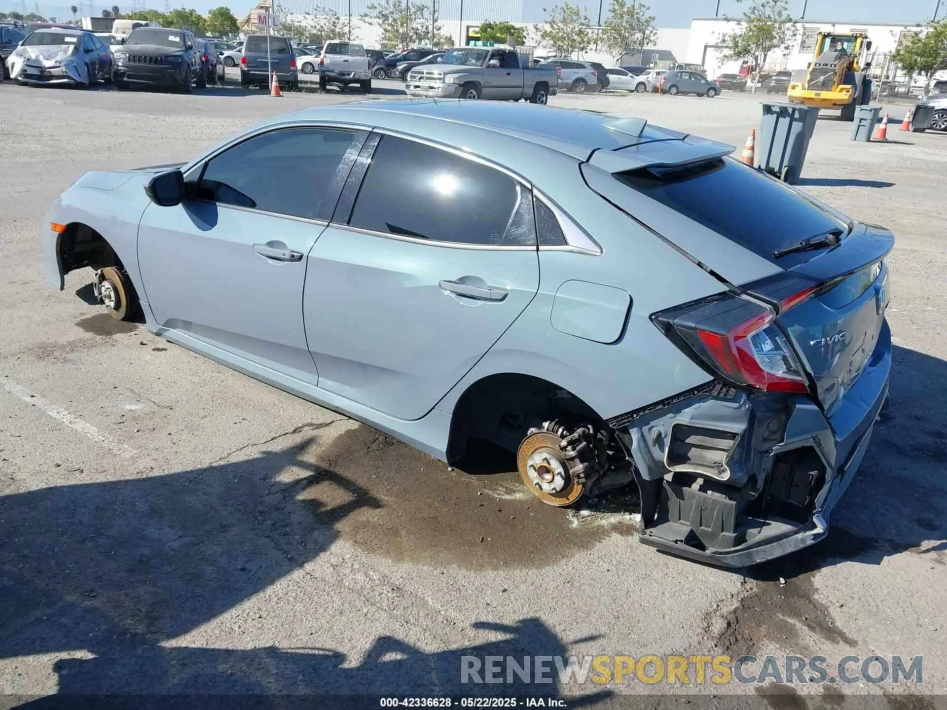 3 Photograph of a damaged car SHHFK7H64LU409628 HONDA CIVIC 2020