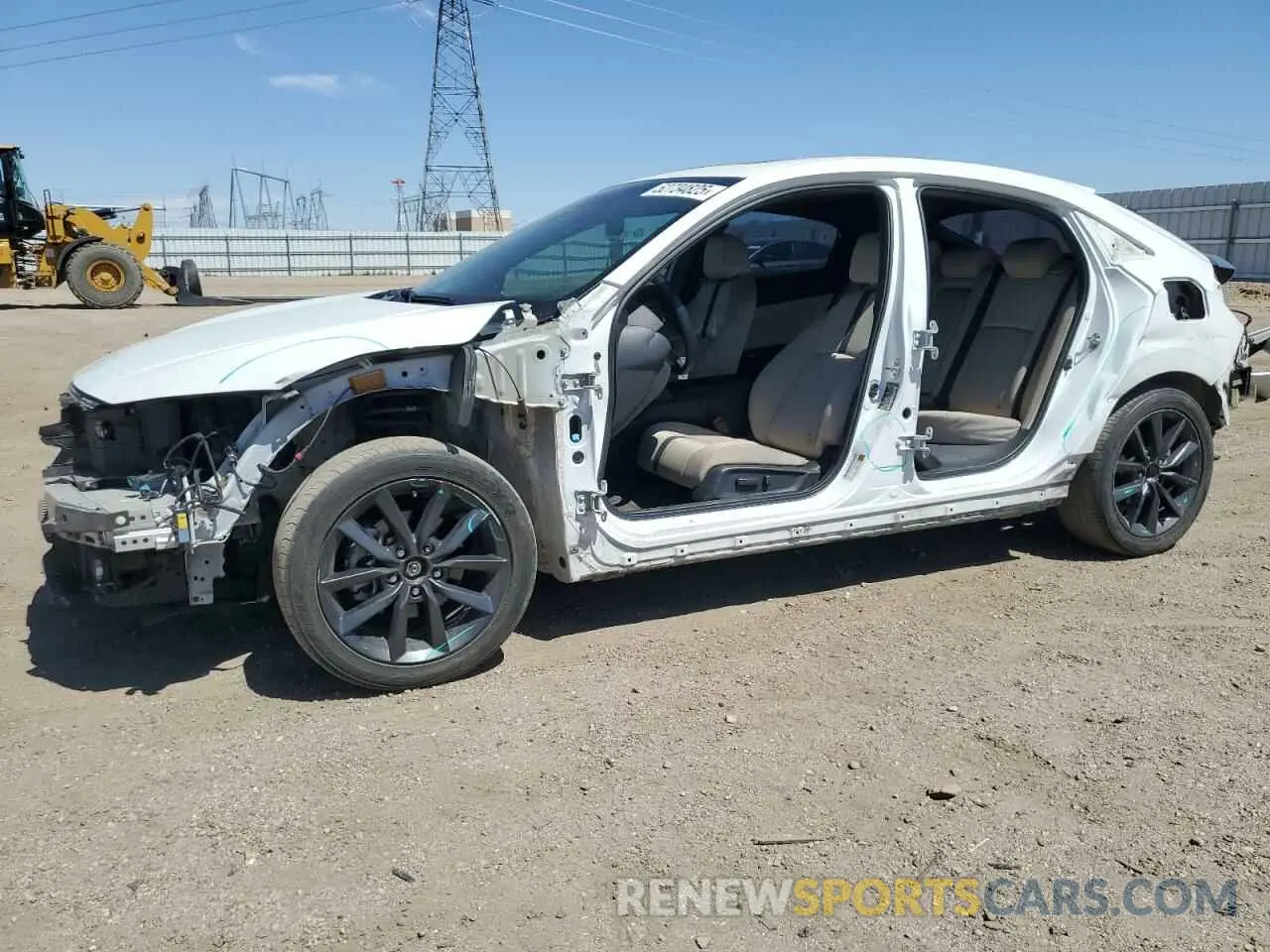 1 Photograph of a damaged car SHHFK7H64LU420354 HONDA CIVIC 2020