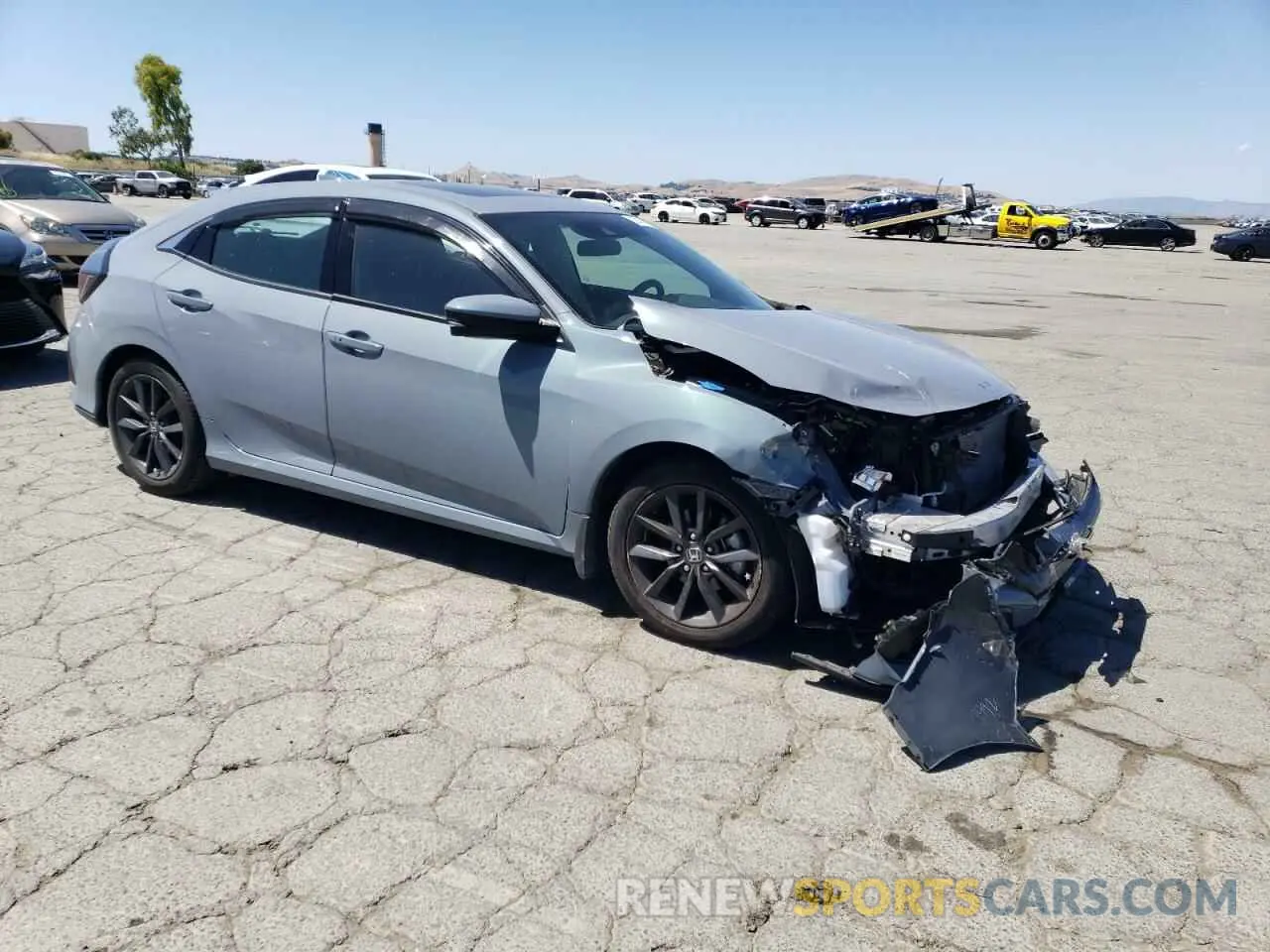 4 Photograph of a damaged car SHHFK7H64LU420757 HONDA CIVIC 2020