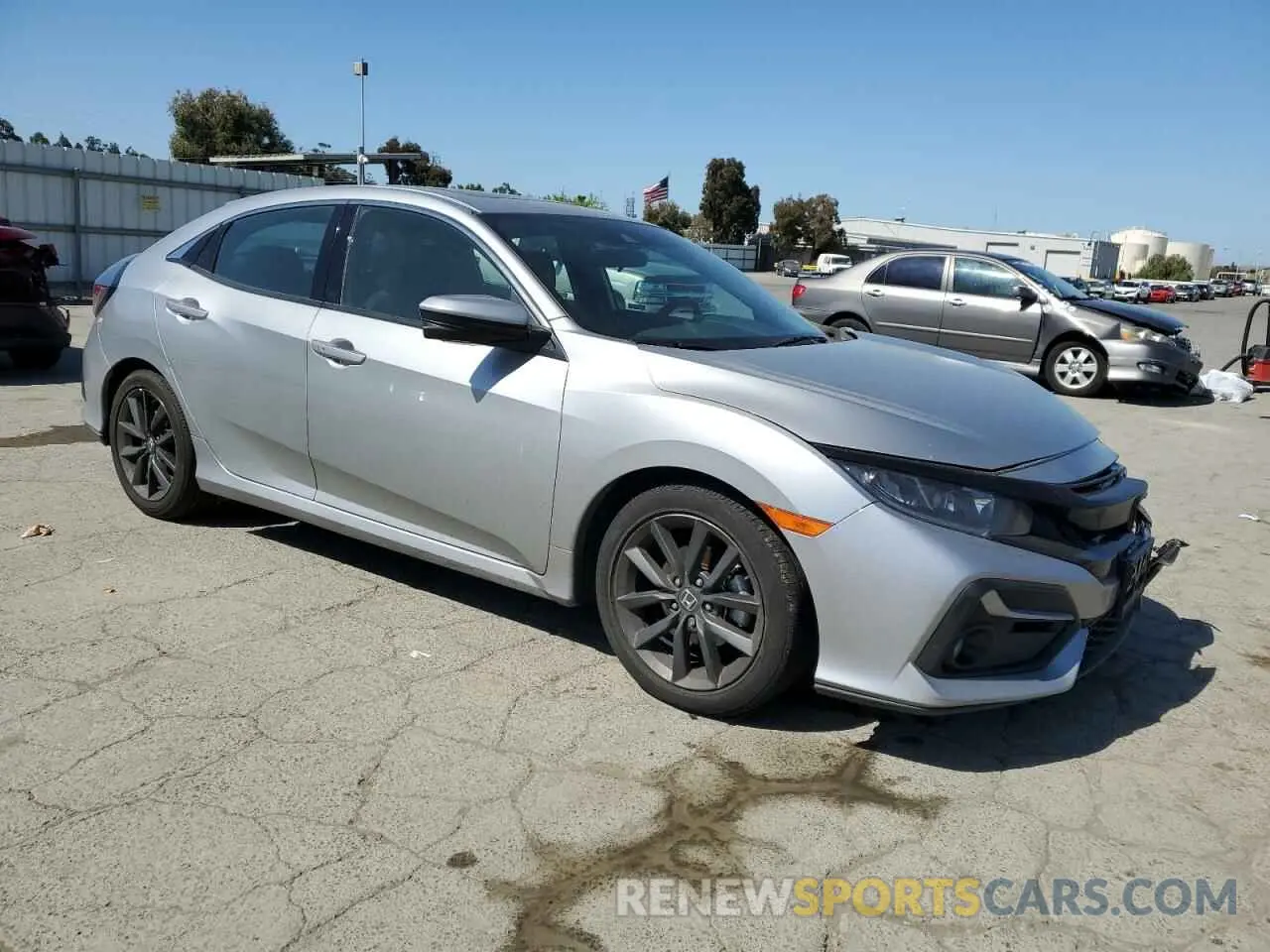 4 Photograph of a damaged car SHHFK7H65LU401263 HONDA CIVIC 2020