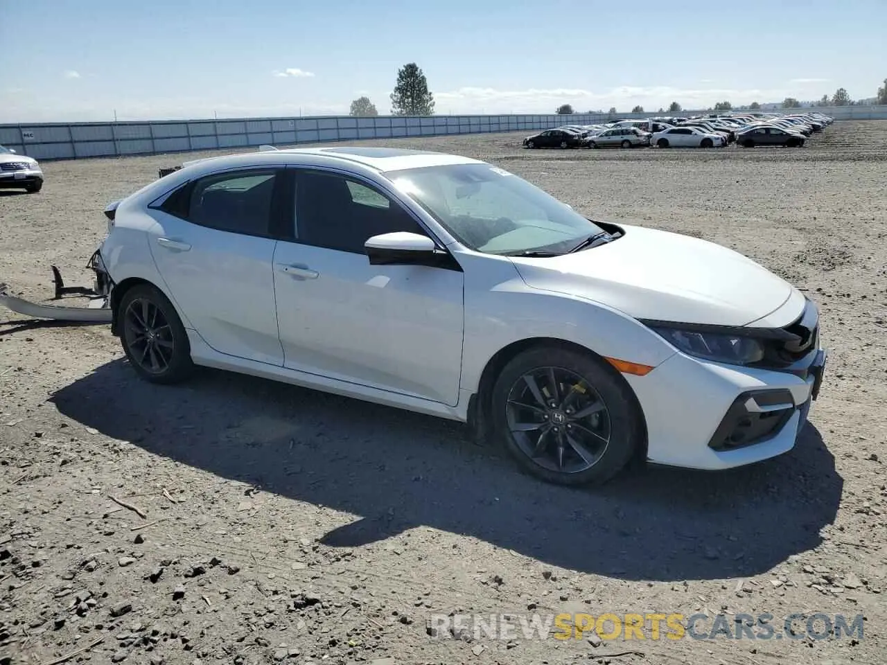 4 Фотография поврежденного автомобиля SHHFK7H65LU417298 HONDA CIVIC 2020
