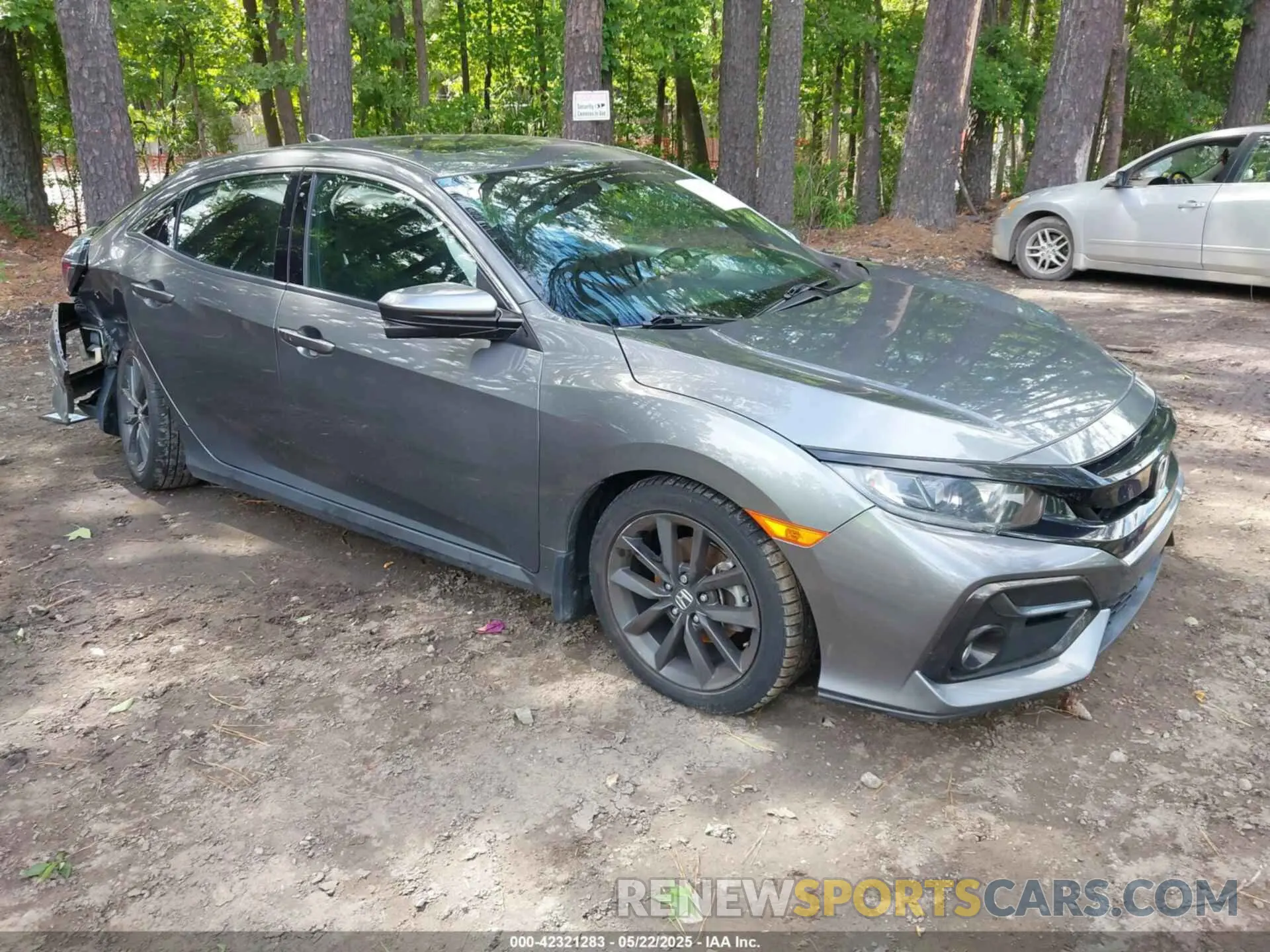 1 Photograph of a damaged car SHHFK7H67LU218639 HONDA CIVIC 2020