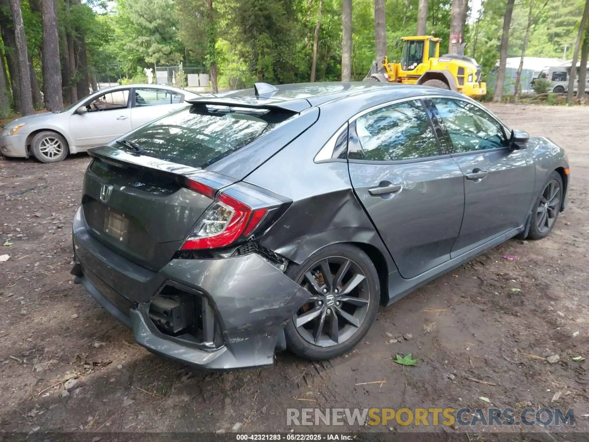 4 Photograph of a damaged car SHHFK7H67LU218639 HONDA CIVIC 2020