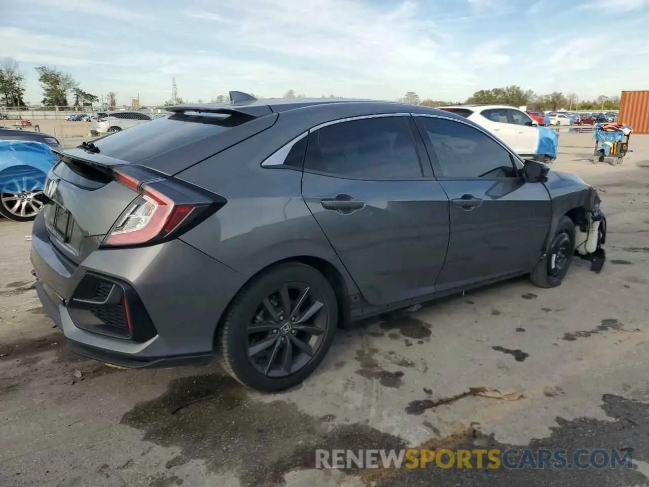 3 Фотография поврежденного автомобиля SHHFK7H67LU221220 HONDA CIVIC 2020
