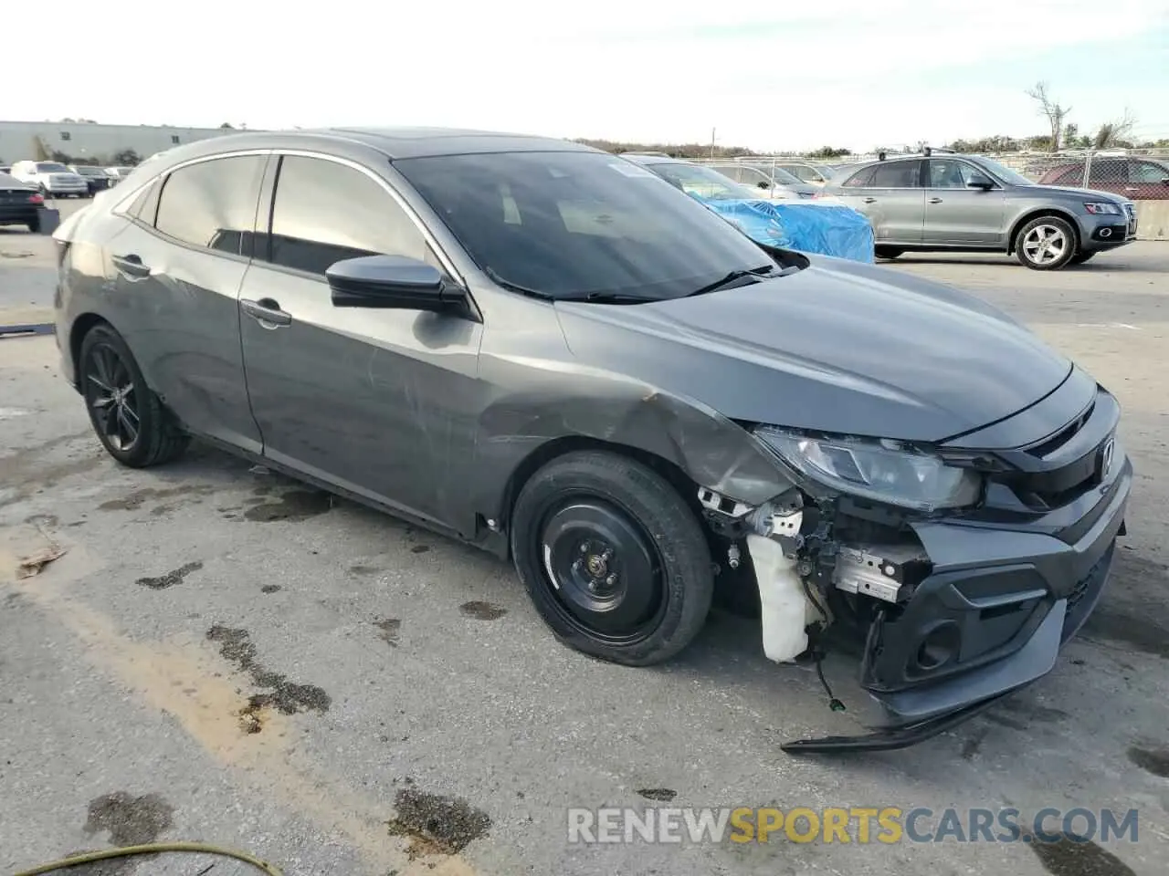 4 Фотография поврежденного автомобиля SHHFK7H67LU221220 HONDA CIVIC 2020