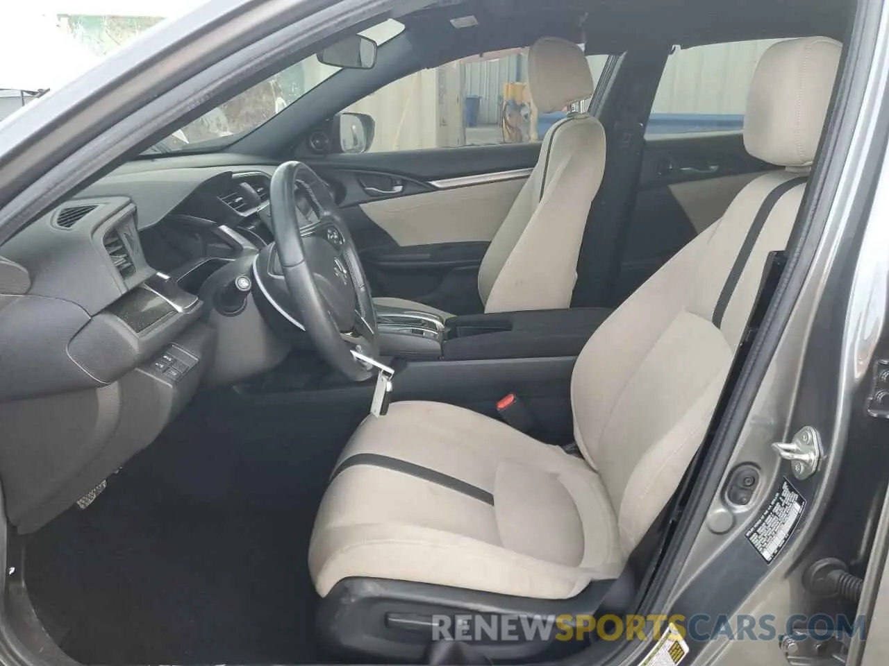 7 Фотография поврежденного автомобиля SHHFK7H67LU221220 HONDA CIVIC 2020