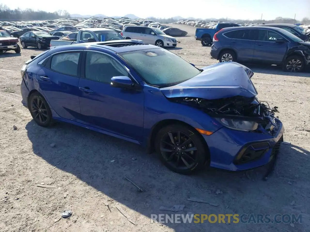 4 Photograph of a damaged car SHHFK7H82LU211583 HONDA CIVIC 2020