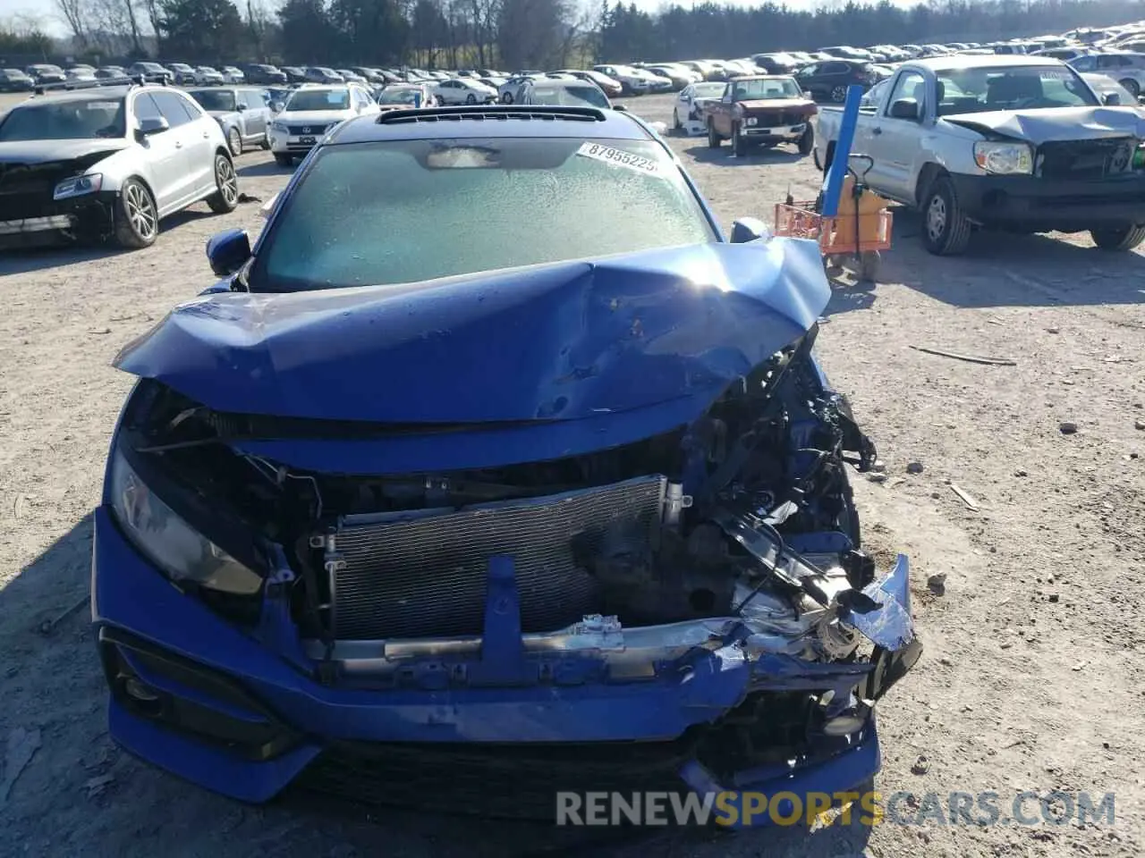5 Photograph of a damaged car SHHFK7H82LU211583 HONDA CIVIC 2020