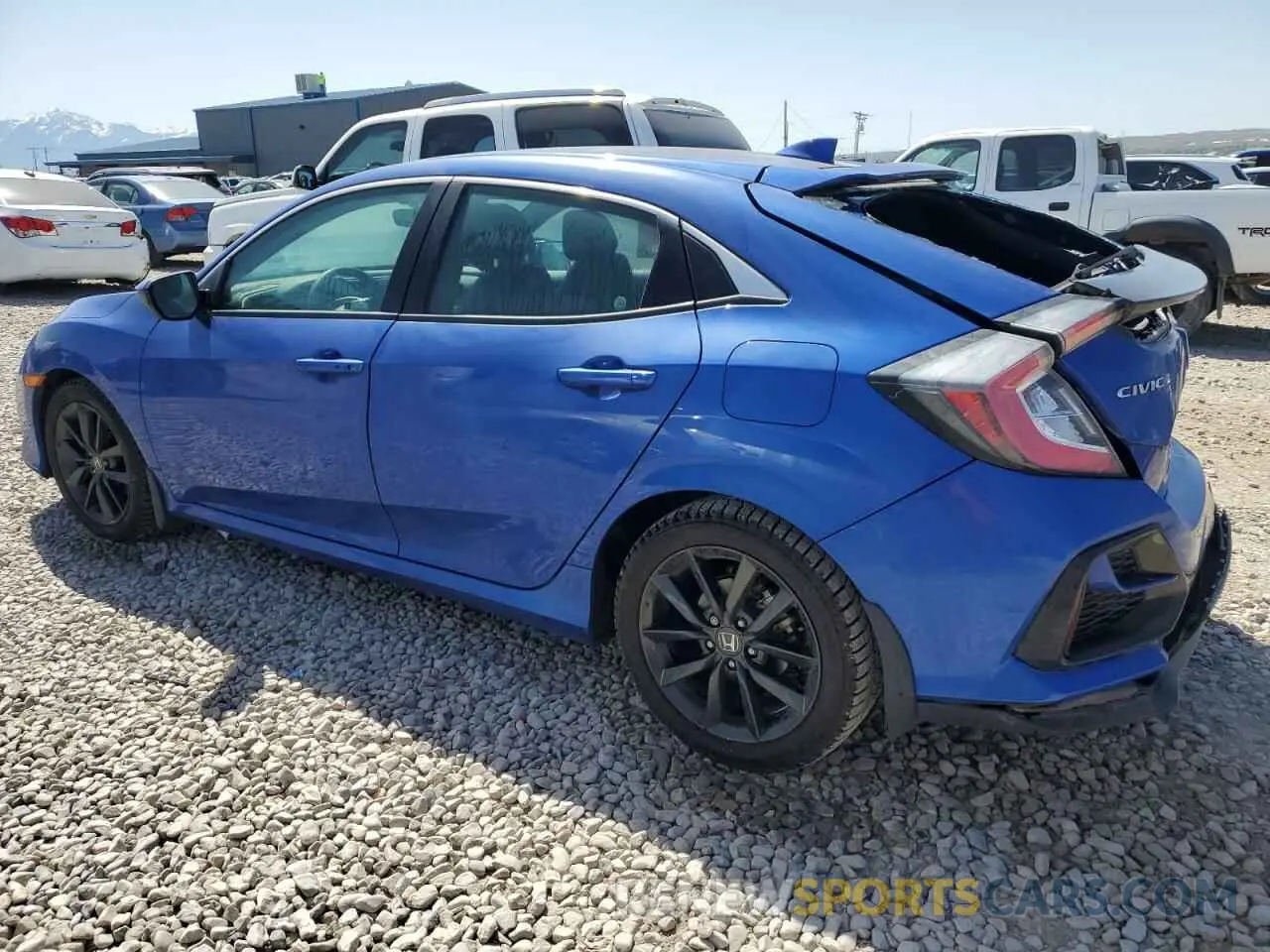 2 Photograph of a damaged car SHHFK7H83LU218994 HONDA CIVIC 2020