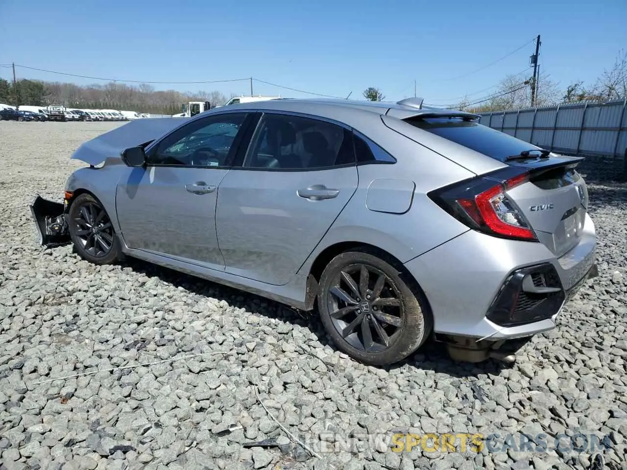 2 Photograph of a damaged car SHHFK7H84LU405533 HONDA CIVIC 2020
