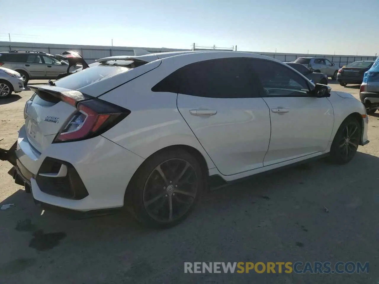 3 Фотография поврежденного автомобиля SHHFK7H91LU412223 HONDA CIVIC 2020