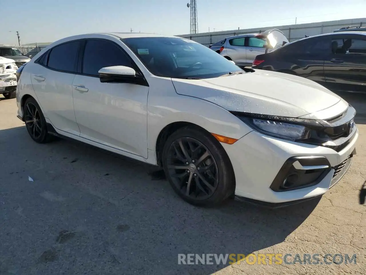4 Фотография поврежденного автомобиля SHHFK7H91LU412223 HONDA CIVIC 2020