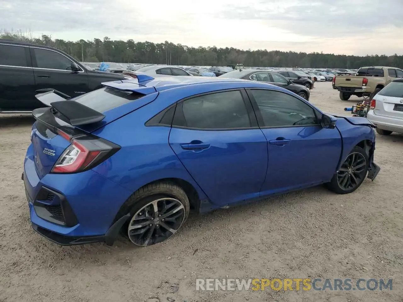 3 Фотография поврежденного автомобиля SHHFK7H94LU202537 HONDA CIVIC 2020