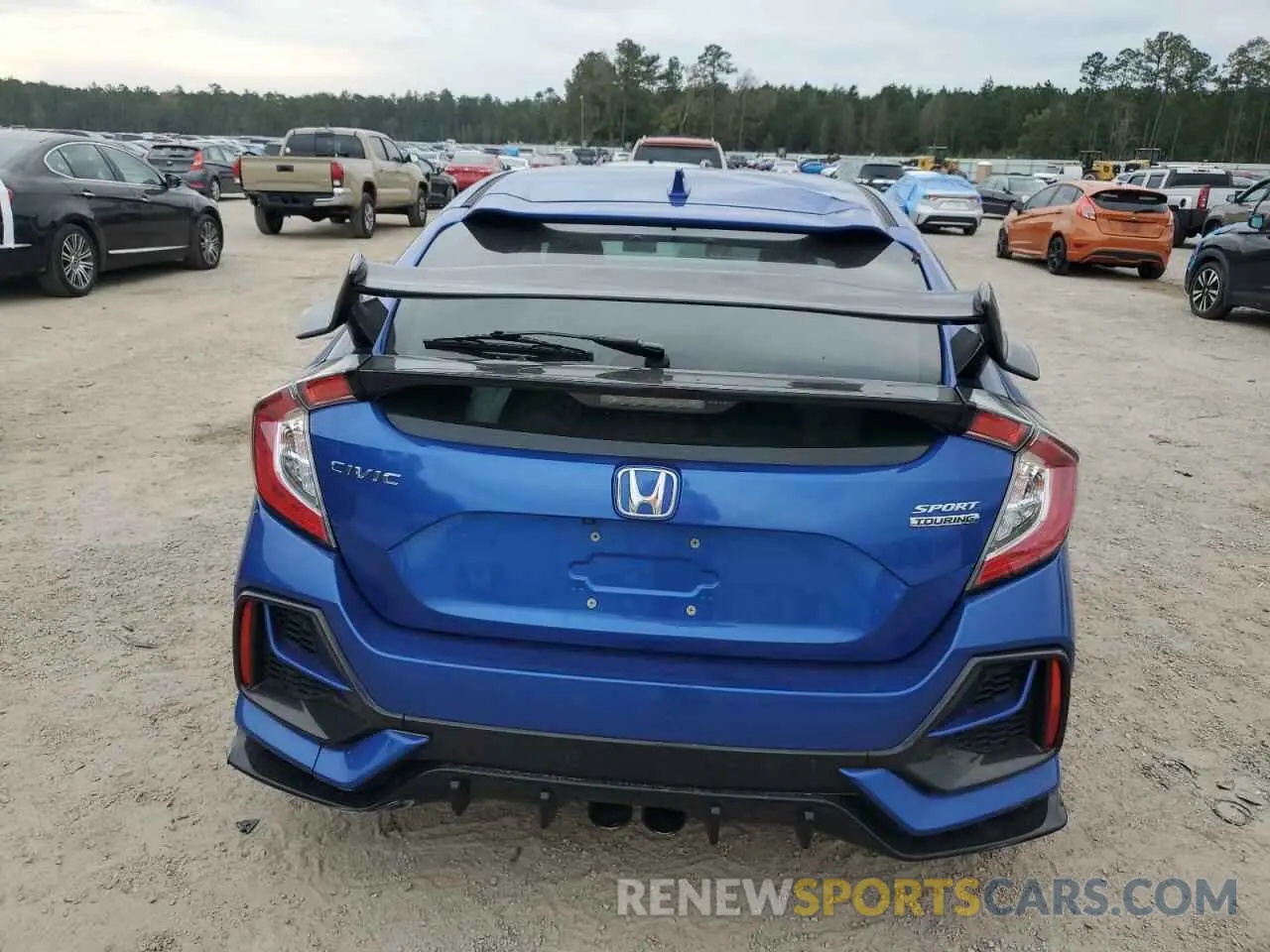 6 Фотография поврежденного автомобиля SHHFK7H94LU202537 HONDA CIVIC 2020