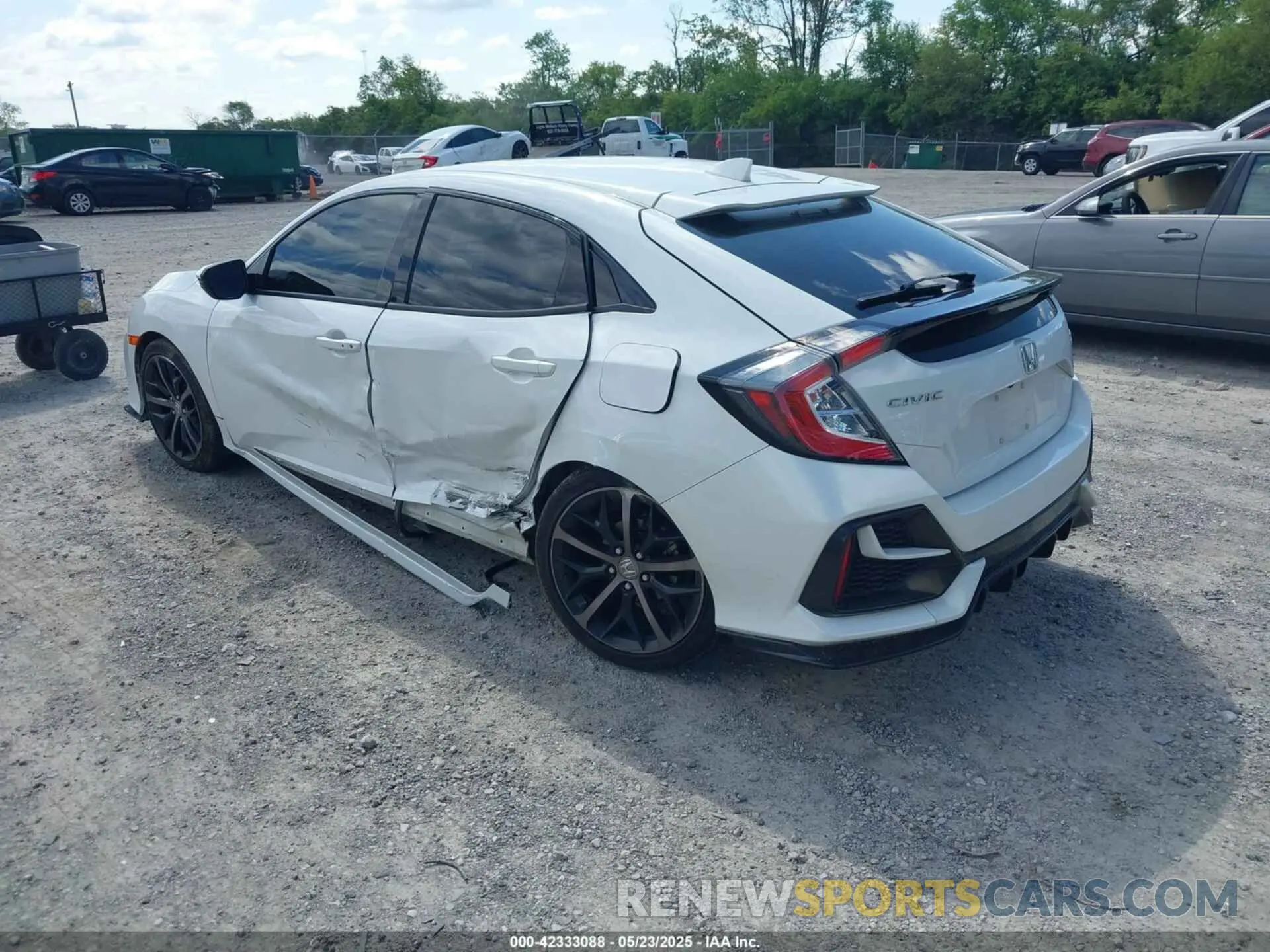 3 Фотография поврежденного автомобиля SHHFK7H94LU225056 HONDA CIVIC 2020