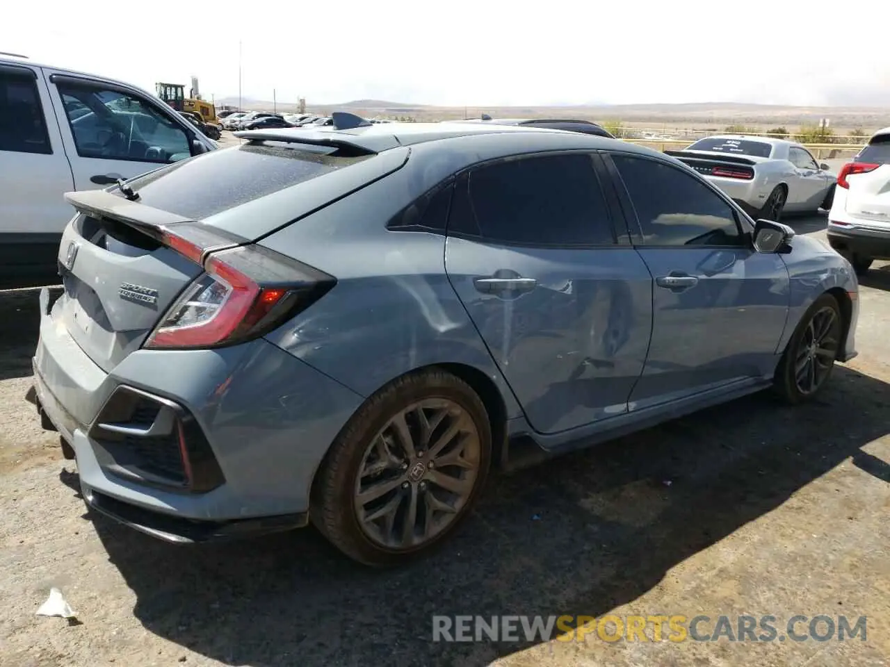 3 Photograph of a damaged car SHHFK7H9XLU208052 HONDA CIVIC 2020