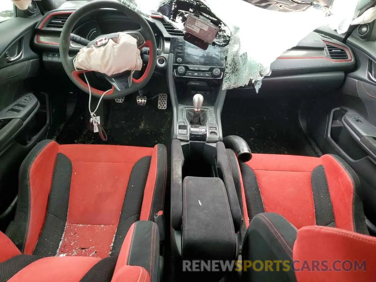 8 Фотография поврежденного автомобиля SHHFK8G78LU200408 HONDA CIVIC 2020