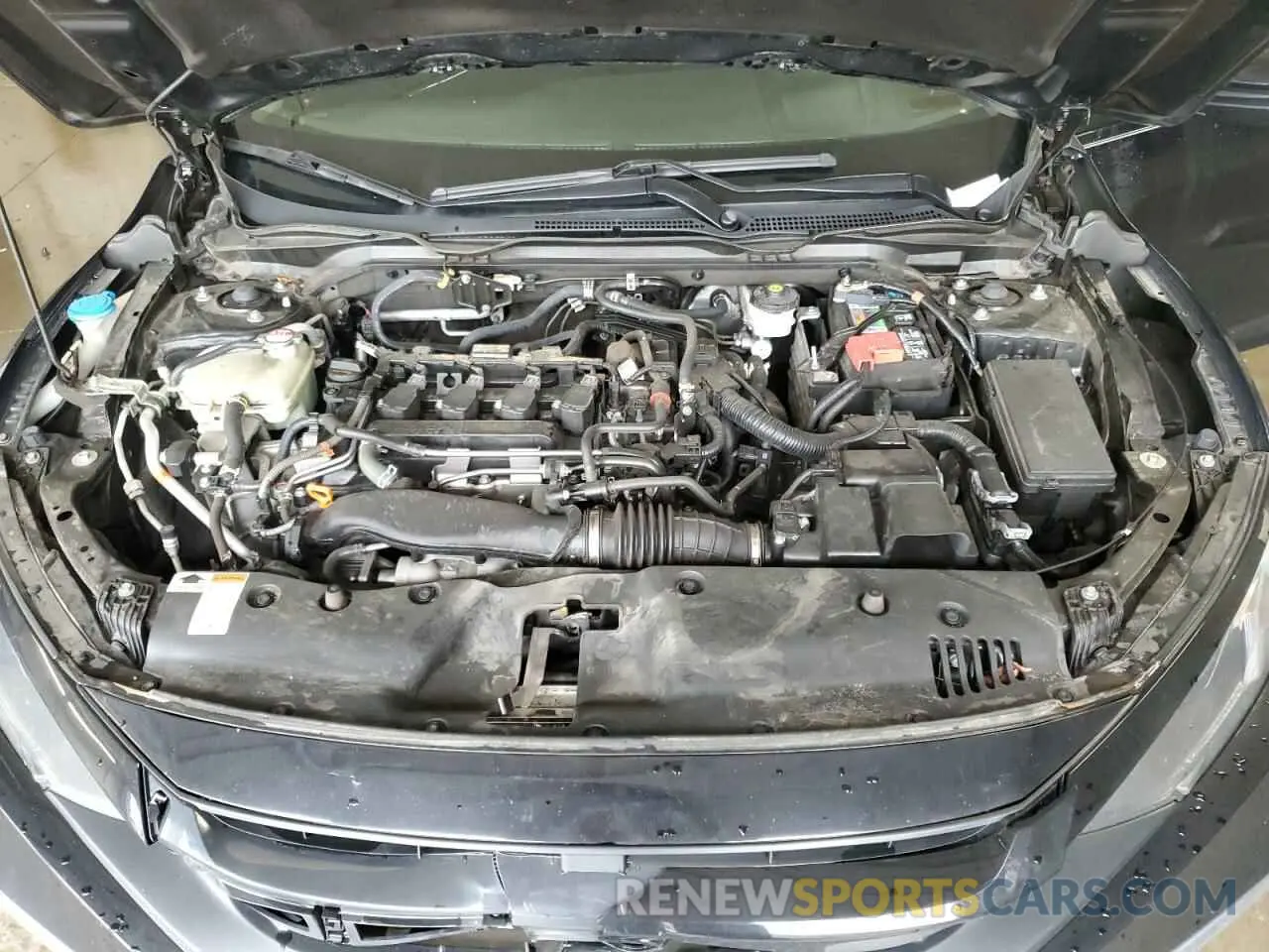 11 Фотография поврежденного автомобиля 19XFC1F30ME004572 HONDA CIVIC 2021