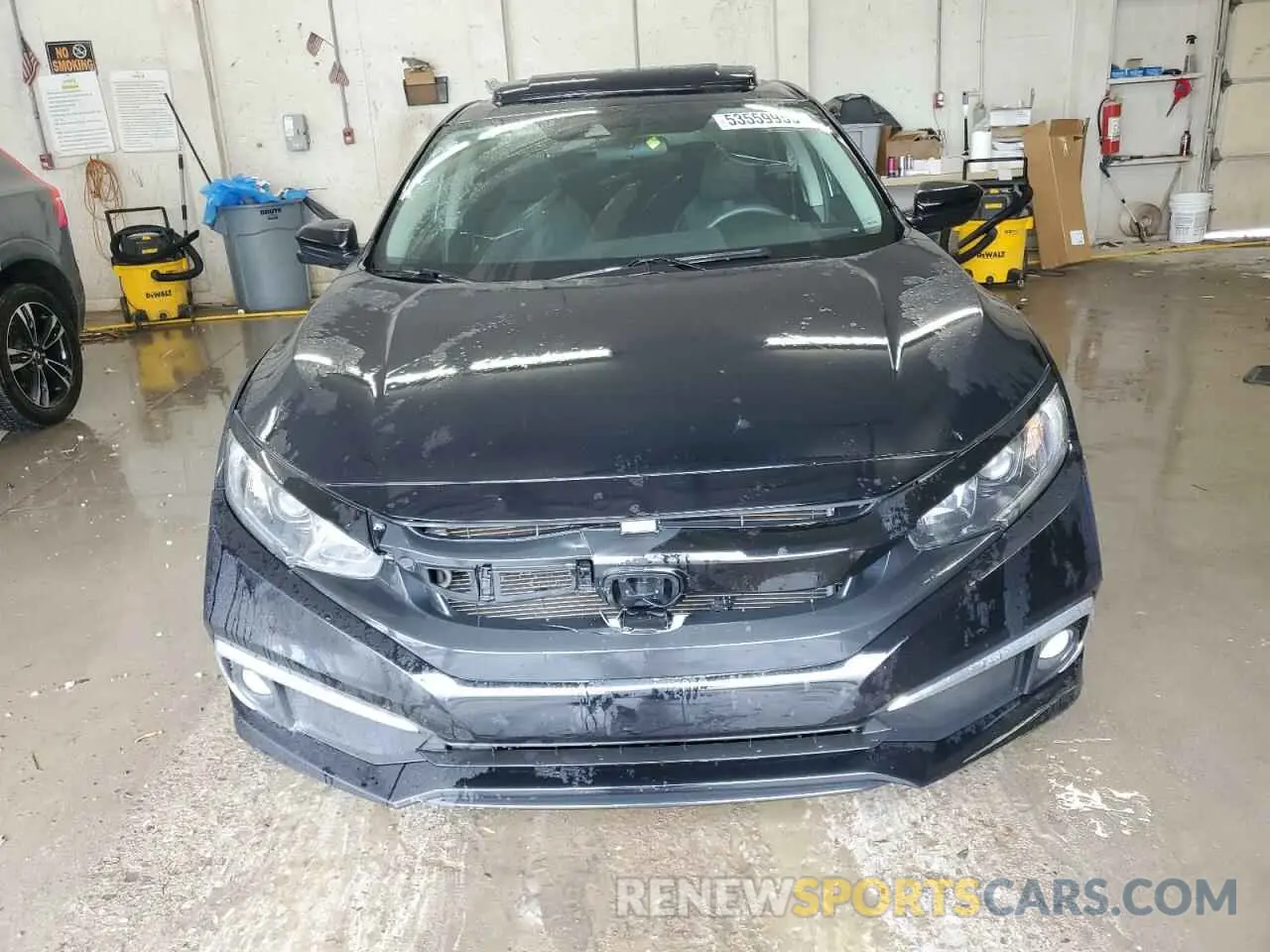 5 Фотография поврежденного автомобиля 19XFC1F30ME004572 HONDA CIVIC 2021