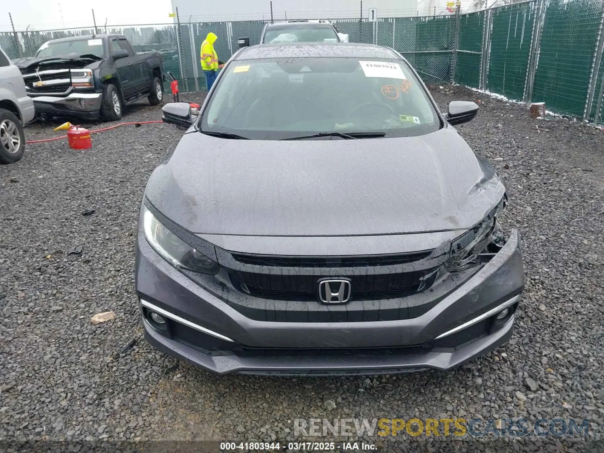 12 Photograph of a damaged car 19XFC1F30ME012509 HONDA CIVIC 2021