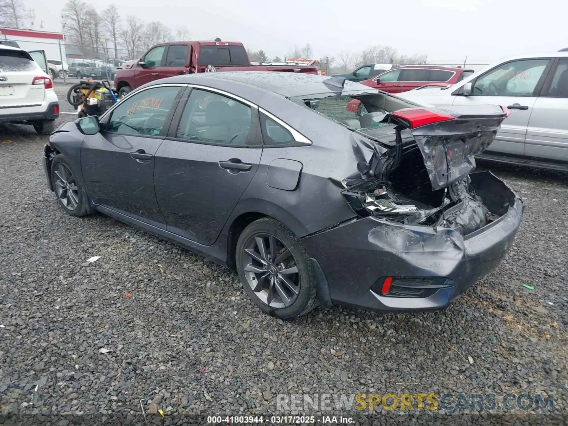 3 Photograph of a damaged car 19XFC1F30ME012509 HONDA CIVIC 2021