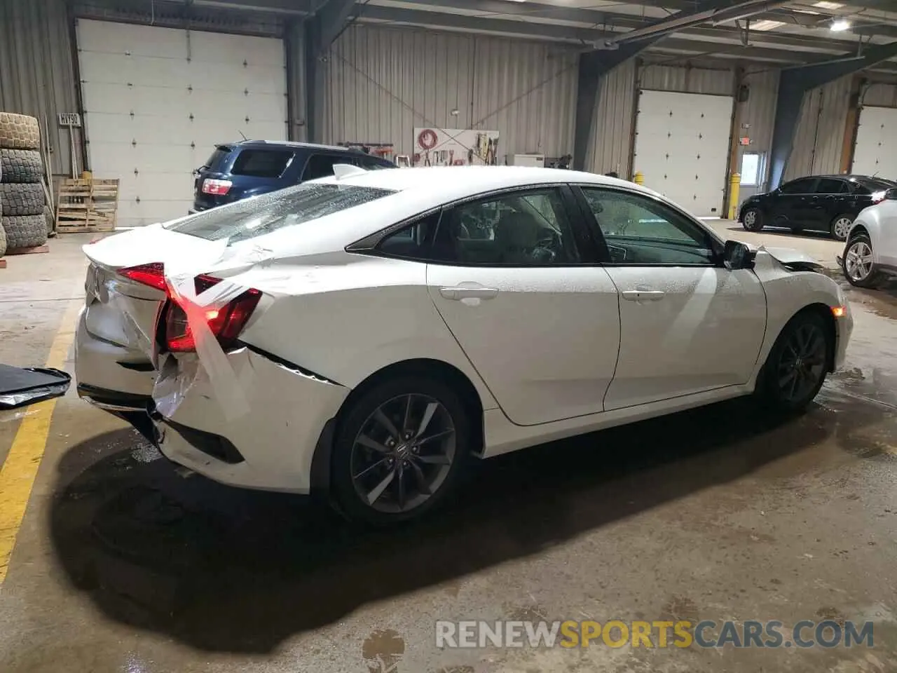 3 Photograph of a damaged car 19XFC1F30ME205632 HONDA CIVIC 2021