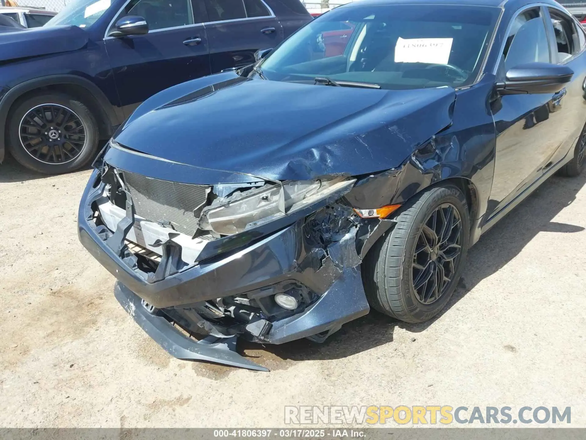 6 Photograph of a damaged car 19XFC1F31ME006041 HONDA CIVIC 2021