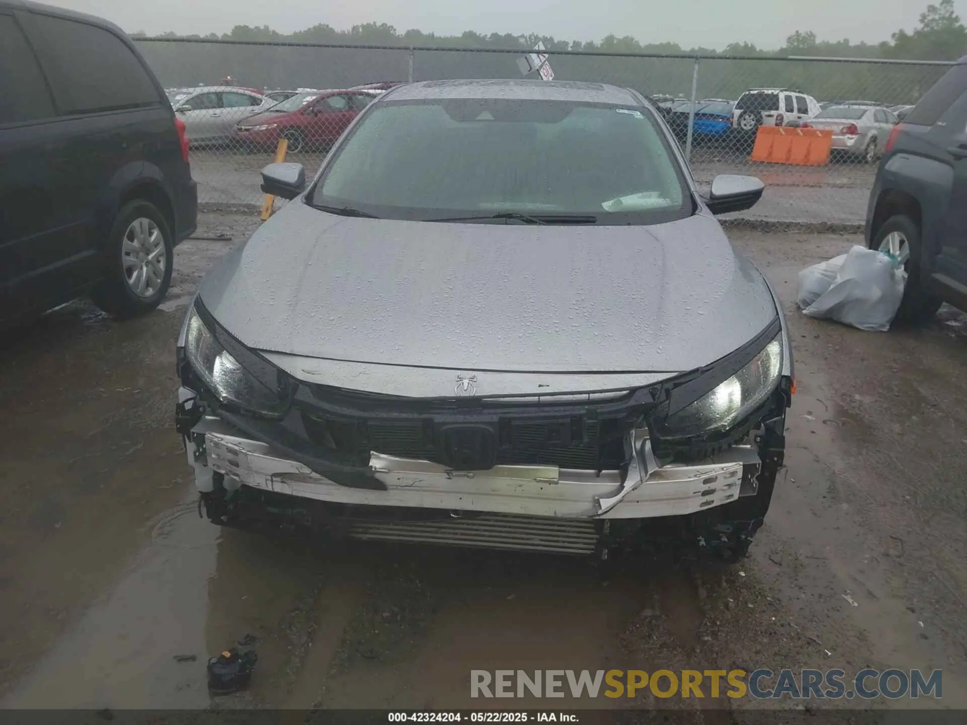 6 Photograph of a damaged car 19XFC1F32ME010244 HONDA CIVIC 2021