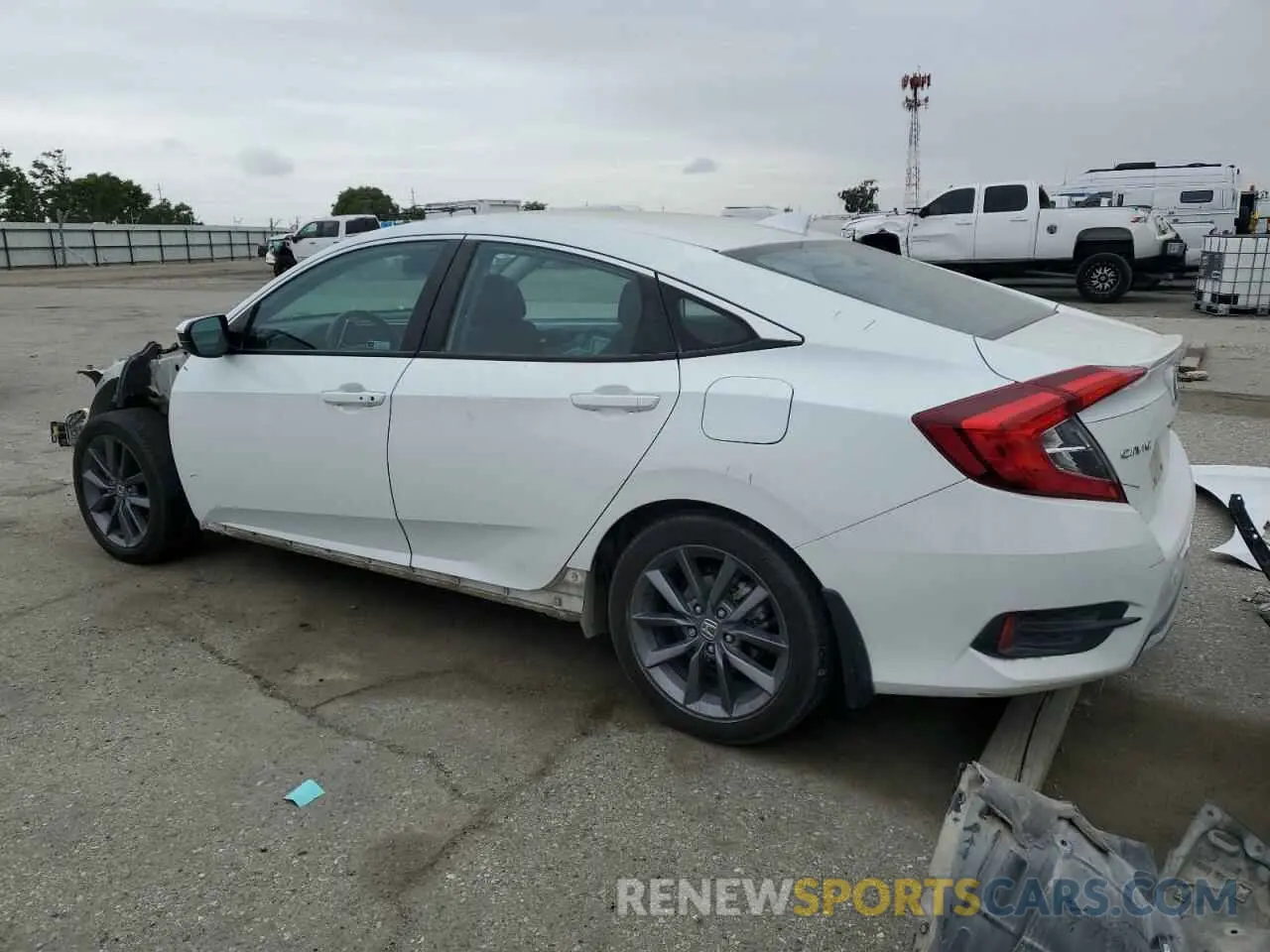 2 Photograph of a damaged car 19XFC1F32ME209679 HONDA CIVIC 2021