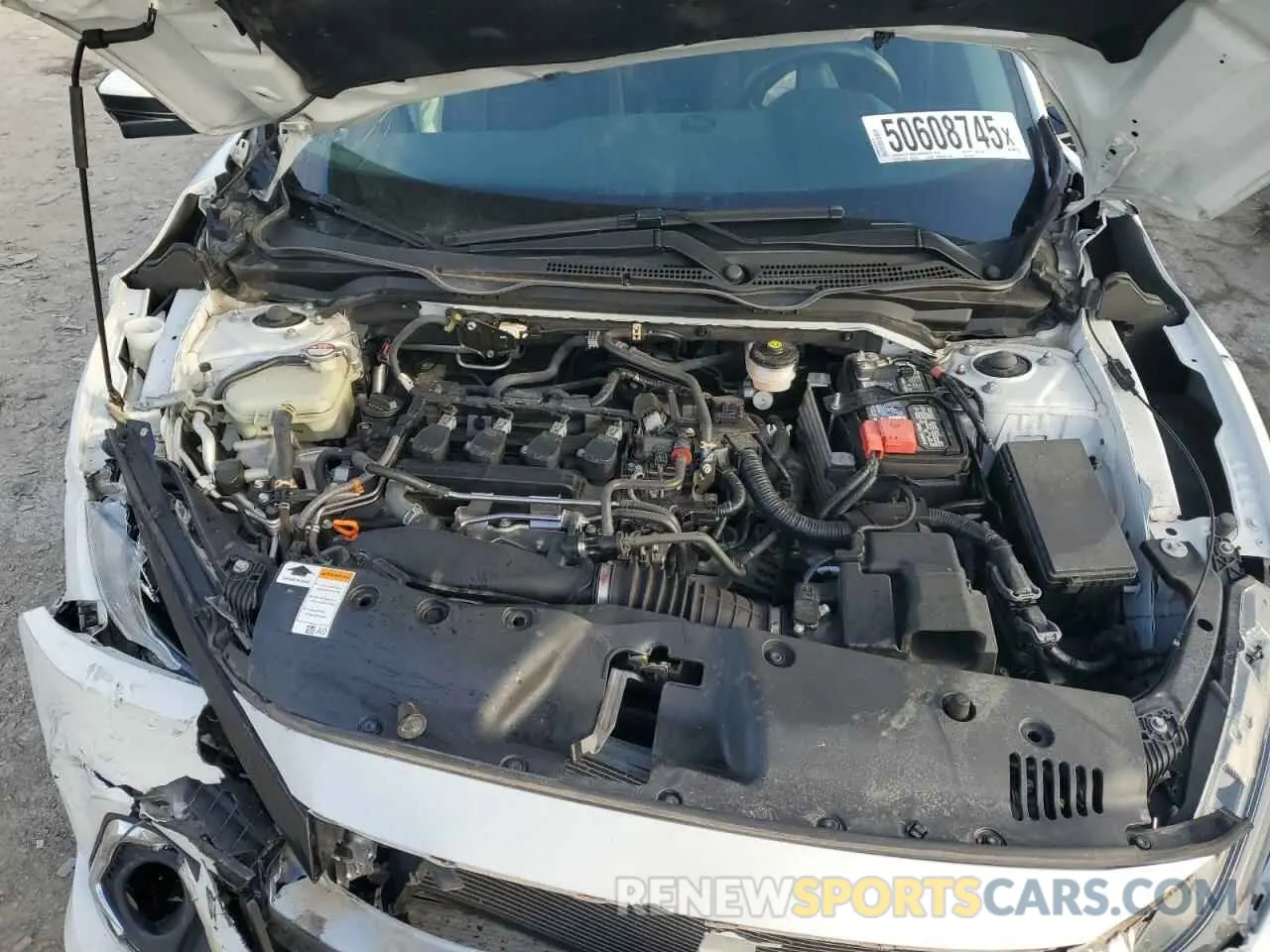 13 Photograph of a damaged car 19XFC1F33ME001701 HONDA CIVIC 2021