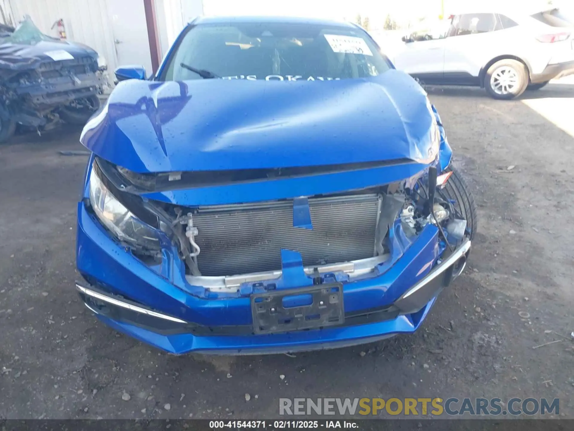 12 Photograph of a damaged car 19XFC1F33ME207410 HONDA CIVIC 2021