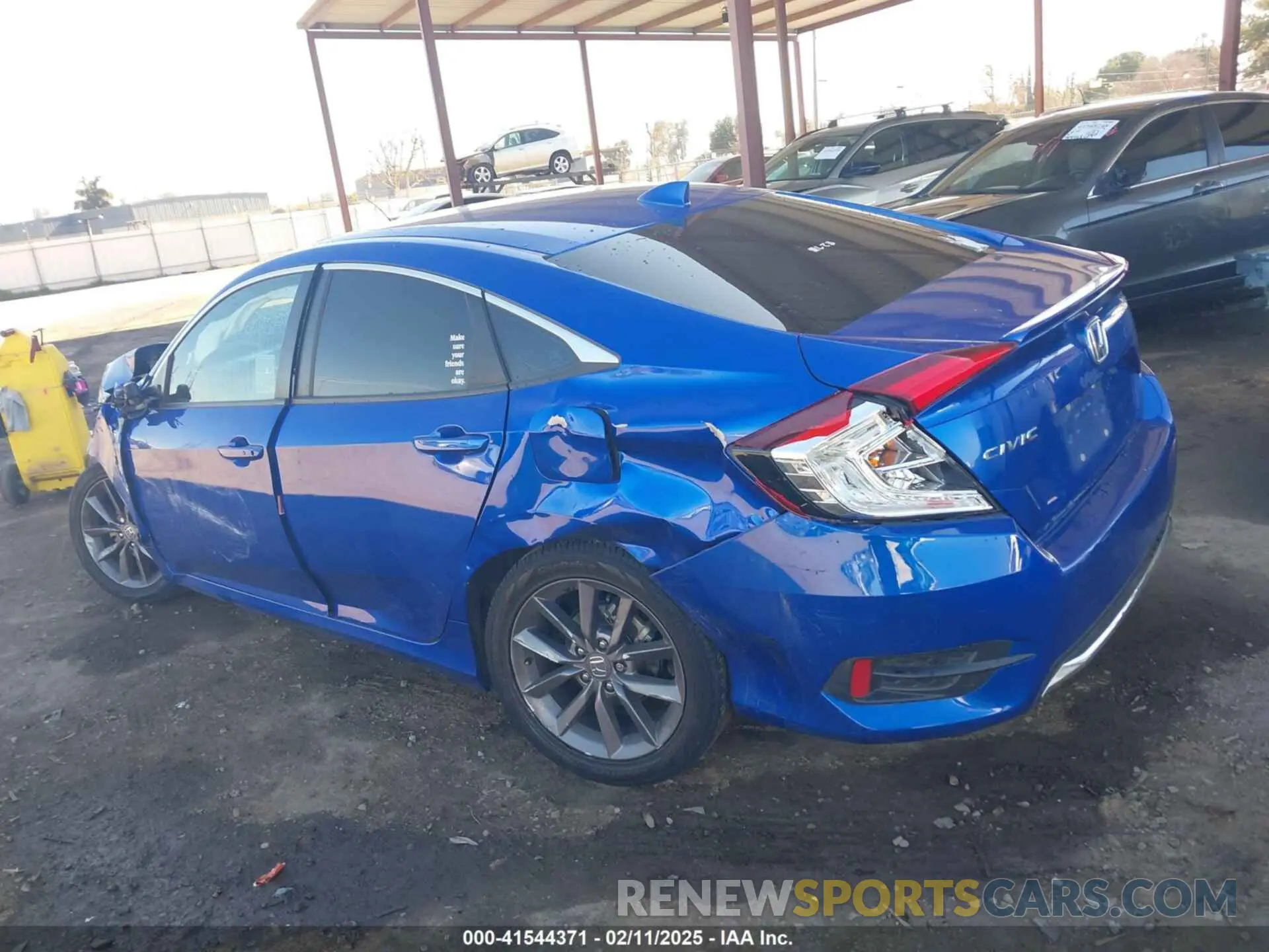 14 Photograph of a damaged car 19XFC1F33ME207410 HONDA CIVIC 2021