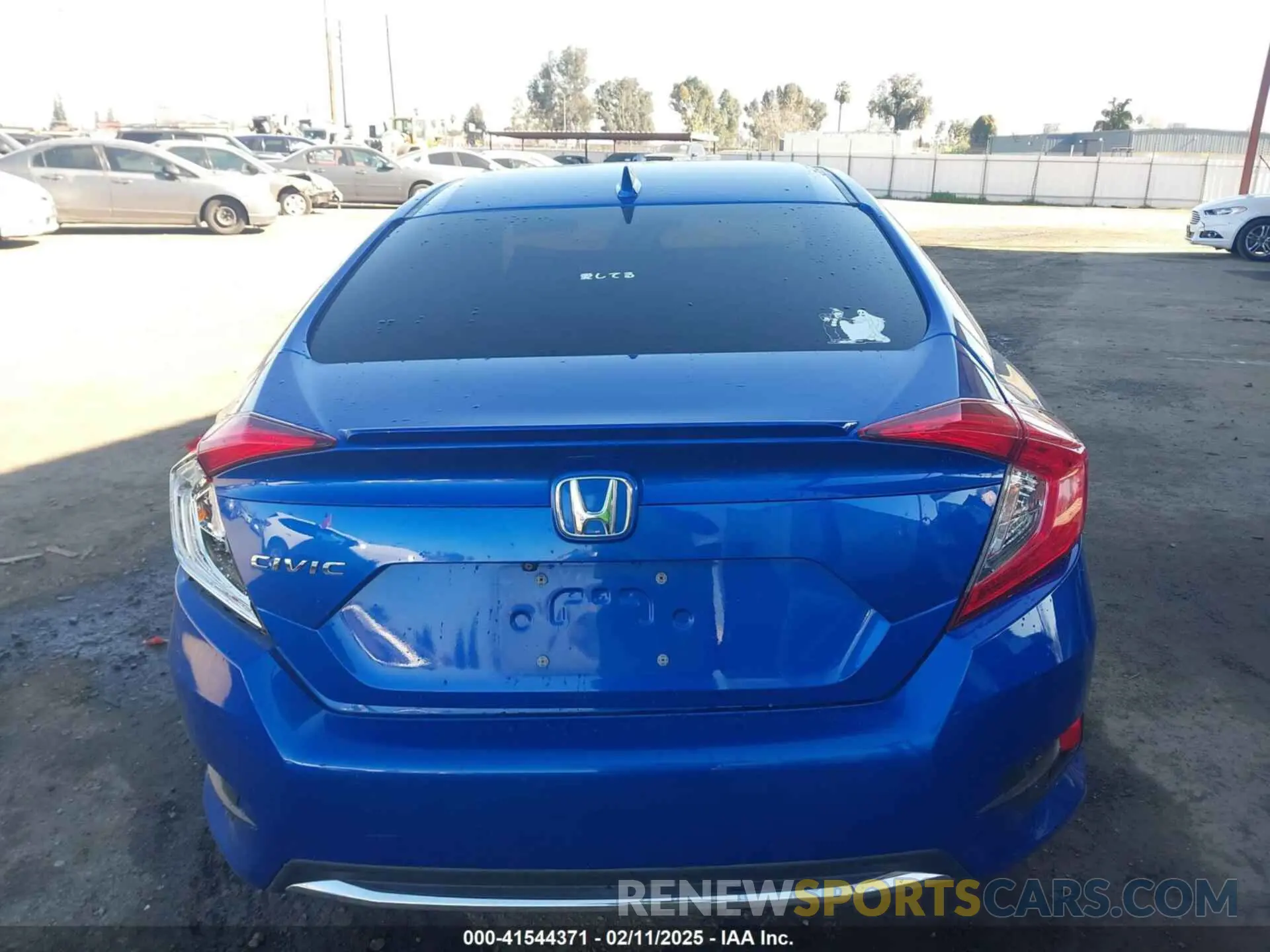 16 Photograph of a damaged car 19XFC1F33ME207410 HONDA CIVIC 2021