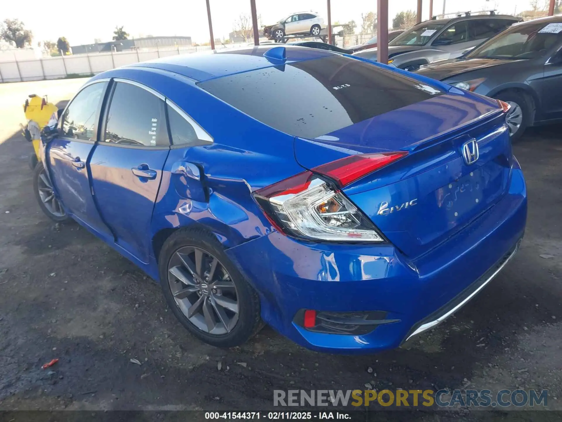 3 Photograph of a damaged car 19XFC1F33ME207410 HONDA CIVIC 2021