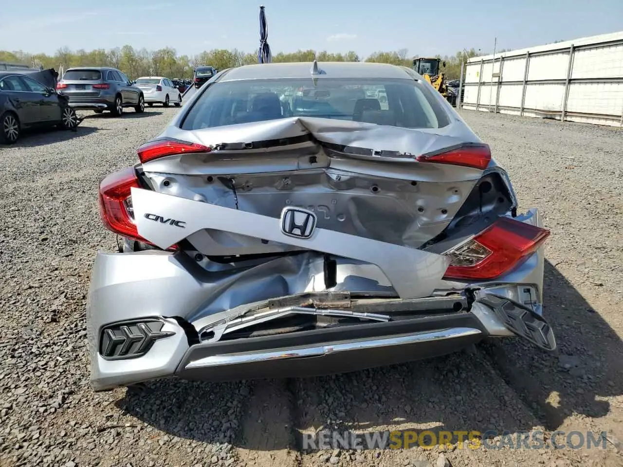 6 Photograph of a damaged car 19XFC1F33ME208329 HONDA CIVIC 2021