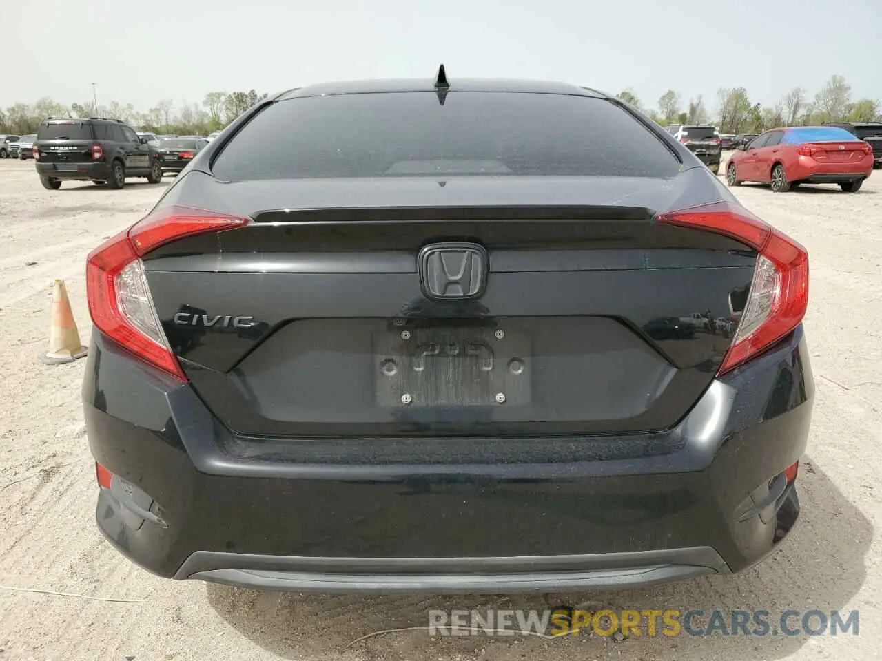6 Photograph of a damaged car 19XFC1F34ME013775 HONDA CIVIC 2021