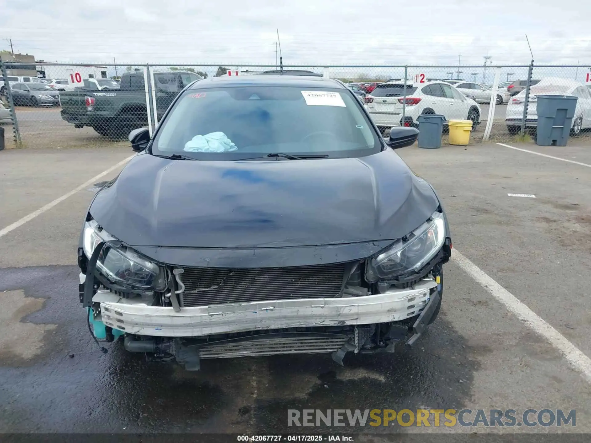 13 Photograph of a damaged car 19XFC1F34ME204550 HONDA CIVIC 2021