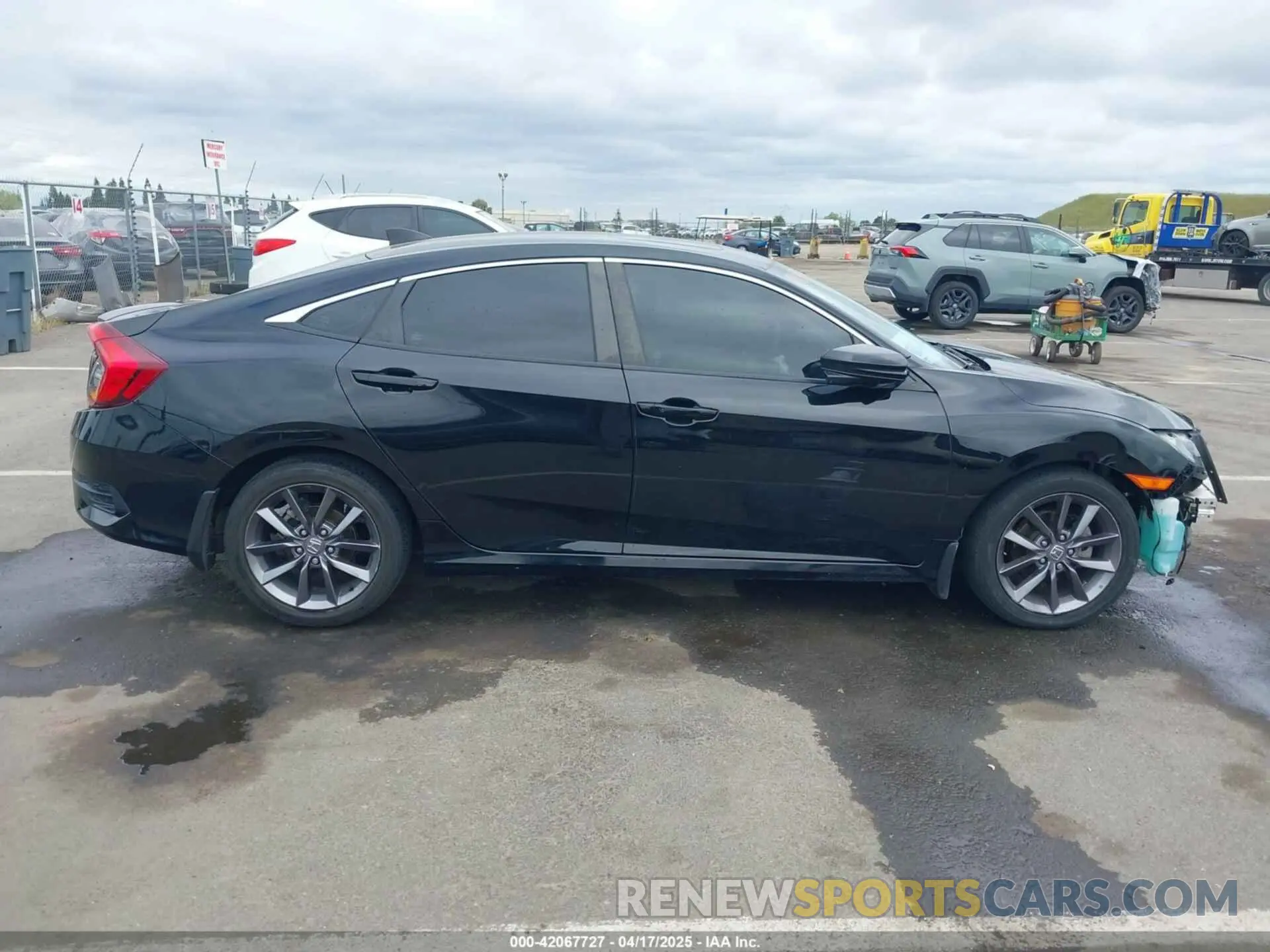 14 Photograph of a damaged car 19XFC1F34ME204550 HONDA CIVIC 2021