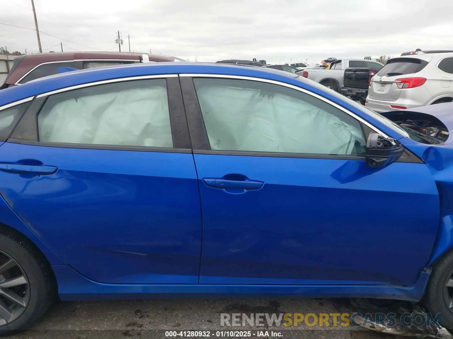 13 Photograph of a damaged car 19XFC1F35ME012473 HONDA CIVIC 2021