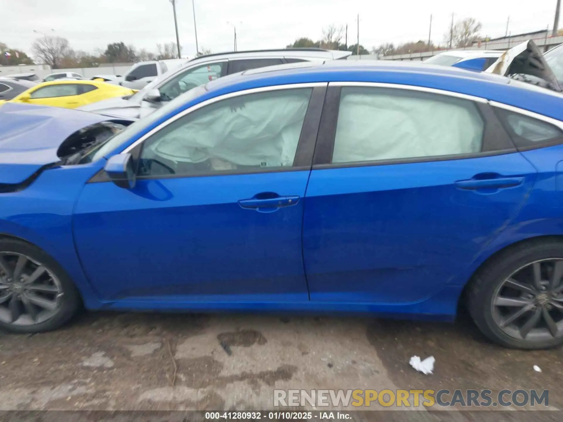 14 Photograph of a damaged car 19XFC1F35ME012473 HONDA CIVIC 2021