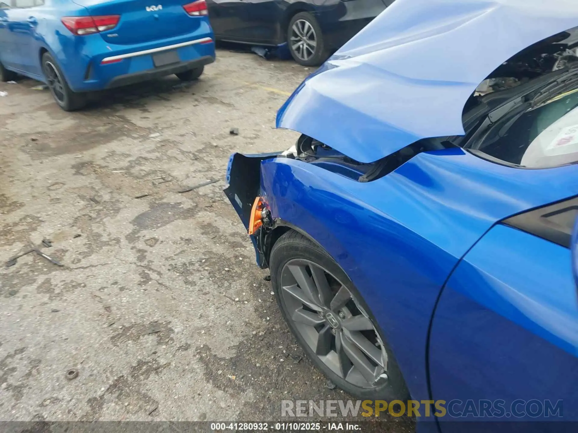 6 Photograph of a damaged car 19XFC1F35ME012473 HONDA CIVIC 2021