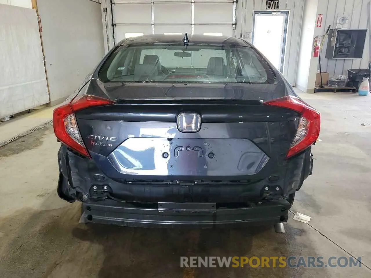 6 Photograph of a damaged car 19XFC1F35ME200670 HONDA CIVIC 2021