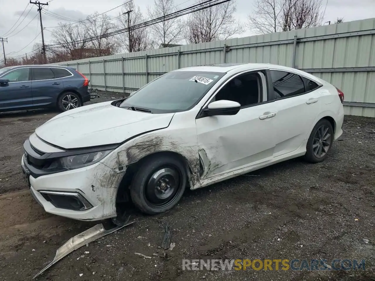 1 Photograph of a damaged car 19XFC1F35ME200927 HONDA CIVIC 2021