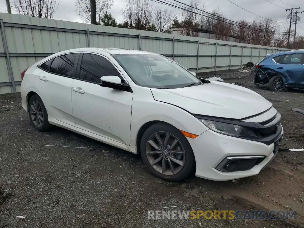 4 Photograph of a damaged car 19XFC1F35ME200927 HONDA CIVIC 2021
