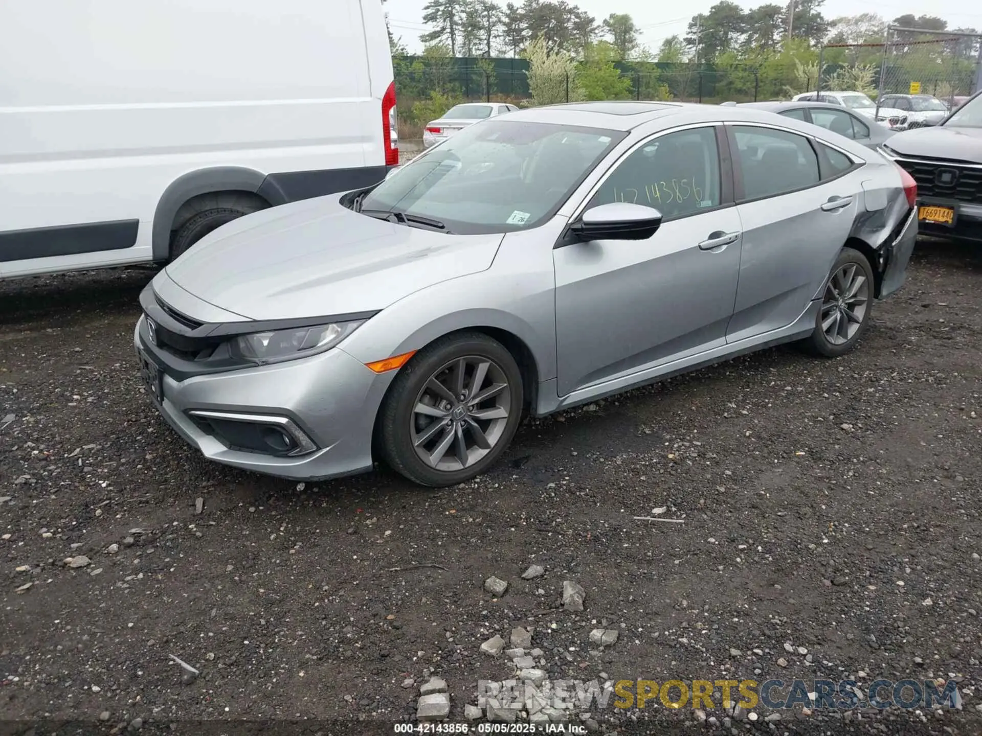 2 Фотография поврежденного автомобиля 19XFC1F35ME201723 HONDA CIVIC 2021